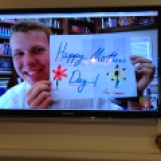 Skyping with Elder Weeks on Mother's Day